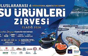 Elazığ'da Uluslararası Su Ürünleri Zirvesi Düzenlenecek