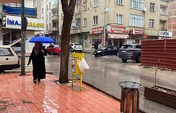 Elazığ'da Yağmur Etkisini Gösterdi