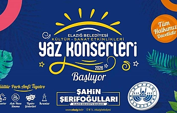 Elazığ'da Yaz Etkinlikleri Başlıyor