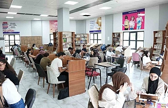 Elazığ'da Kütüphanelere Yoğun İlgi: 35 Bin Öğrenci Ders Çalıştı