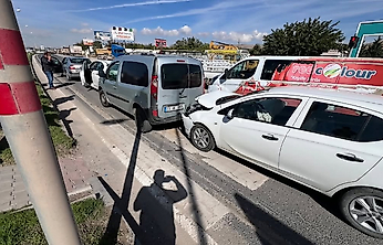 Elazığ'da Zincirleme Trafik Kazası