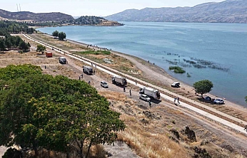 Elazığ'da Hazar Gölü İçin Temizlik Seferberliği