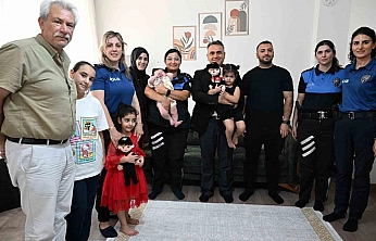 Emniyet Müdürü Karan'dan Gazi Polise Anlamlı Ziyaret
