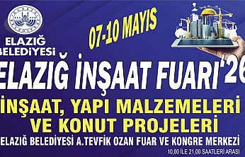 Elazığ İnşaat Fuarı Başlıyor
