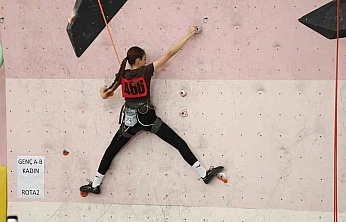 Okul Sporları Spor Tırmanışı Türkiye Şampiyonası Elazığ'da Düzenlendi