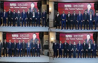 Elazığ TSO Başkan Adayı Ahmet Ballıca'dan 'Bordo Vizyon' Tanıtım Toplantısı