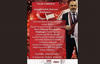 Elazığ TSO'dan Elazığspor  Maçı İçin:10 Otobüs