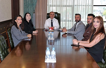 Elazığ Valimiz Numan Hatipoğlu'nu Makamında Ziyaret Ettik