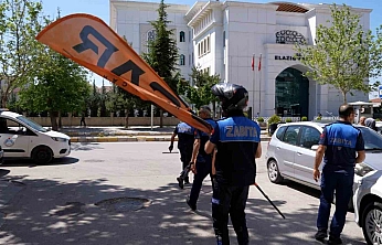 Elazığ'da Kaldırımlara Yönelik Denetimler Sıklaştırıldı