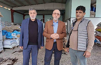 ETB Başkanı Dumandağ'dan Selden Zarar Gören Üyelere Ziyaret
