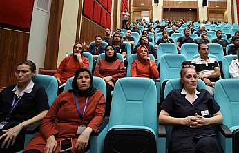 FÜ Hastanesi Personeline Sterilizasyon Ve Dezenfeksiyon Eğitimi Verildi