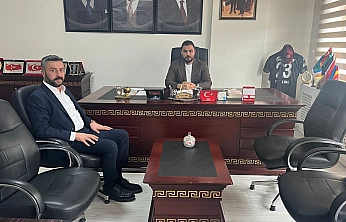 Gazetemiz İmtiyaz Sahibi Çetin'den MHP İl Başkanı Bal'a Ziyaret