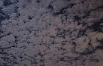 Elazığ Semalarında Büyüleyen Bulut Manzarası