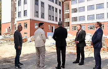 Gürsel Erol, Atatürk Anadolu Lisesi'ndeki Çalışmaları İnceledi