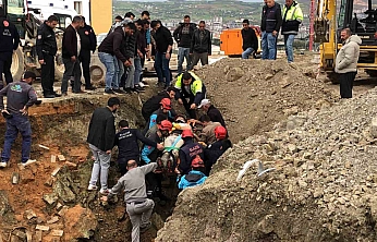 Kanalizasyon Çalışmasında Korkutan Anlar: İşçi Kurtarıldı