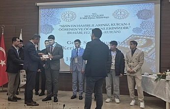 Kur'an-ı Kerim'i Güzel Okuma Yarışmasında Elazığ Zirvede