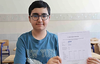 LGS Birincisi Fırat: 'Bu Başarı İçin 4 Yıldır Çalışıyorum'