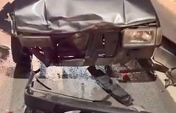 Trafikte Makas Faciası: Arkadan Çarptığı Kaza Kameraya Yansıdı