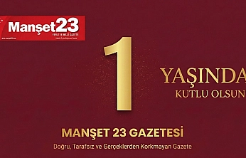 Manşet 23 Gazetesi 1 Yaşında