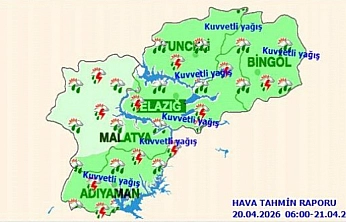 Meteoroloji'den 4 İl İçin Kuvvetli Yağış Alarmı