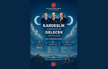 MHP Elazığ'da İlçe Kongre Takvimini Duyurdu