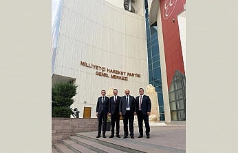 MHP Elazığ İl Teşkilatı'ndan Genel Başkan Bahçeli'ye Ziyaret