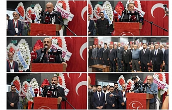 MHP Elazığ Merkez İlçe Teşkilatında Bayrak Değişimi: 15. Olağan Kongrede