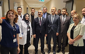 Milletvekili Erol Keleş'ten Fethi Sekin Şehir Hastanesi'ne Bayram Ziyareti