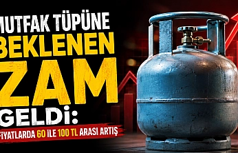 Mutfak Tüpüne Beklenen Zam Geldi: Fiyatlarda 60 ile 100 TL Arası Artış