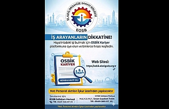 OSBİK Kariyer: Elazığ'ın Geleceği İçin Yeni Nesil İstihdam Seferberliği