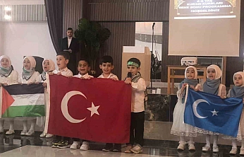 Palu'da Minik Kursiyerler Mezuniyet Coşkusu Yaşadı