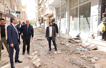 Şahin Şerifoğulları, Kentin Dört Bir Yanında Yürütülen Çalışmaları Yerinde İnceledi