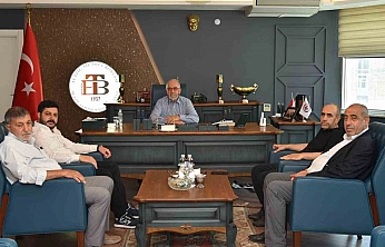Şenol Arslan, Başkan Dumandağ ile Bir Araya Geldi