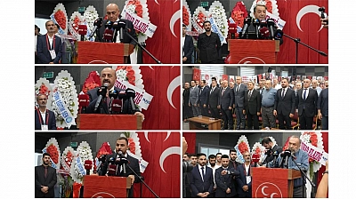 MHP Elazığ Merkez İlçe Teşkilatında Bayrak Değişimi: 15. Olağan Kongrede