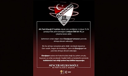 Başkan Selmanoğlu: 'Biz Bu Armayı Sonuçlara Göre Değil, Sevdayla Taşıyoruz'
