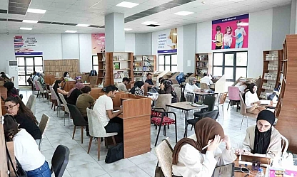 Elazığ'da Kütüphanelere Yoğun İlgi: 35 Bin Öğrenci Ders Çalıştı