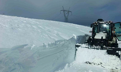 Elazığ'da Kar Nedeniyle Kapanan Köy Yolları Açıldı