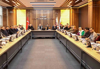 Jeoloji ve Jeofizik Sektörü Elazığ TSO'da Buluştu