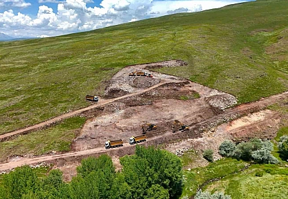 Yukarıovacık Barajı Projesinde Yapım Çalışmaları Başladı