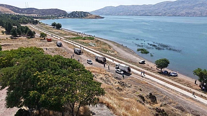 Elazığ'da Hazar Gölü İçin Temizlik Seferberliği