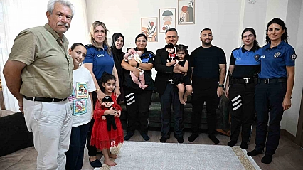 Emniyet Müdürü Karan'dan Gazi Polise Anlamlı Ziyaret