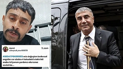 Sedat Peker'den Engelli Vatandaşa Elektrikli Araç Desteği