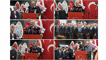 MHP Elazığ Merkez İlçe Teşkilatında Bayrak Değişimi: 15. Olağan Kongrede