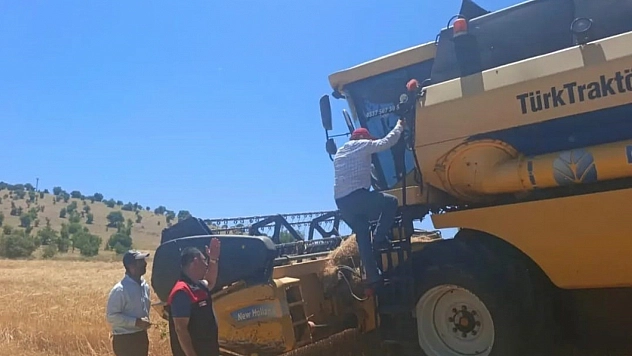 Ağın'da Biçerdöver ve Marketlere Sıkı Denetim