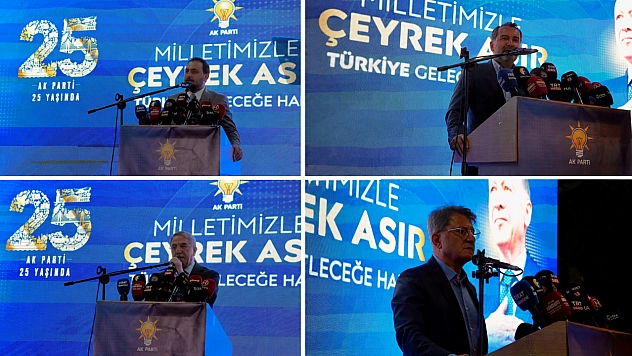 AK Parti Elazığ Teşkilatı'ndan 25. Yıl 'Vefa Buluşması'