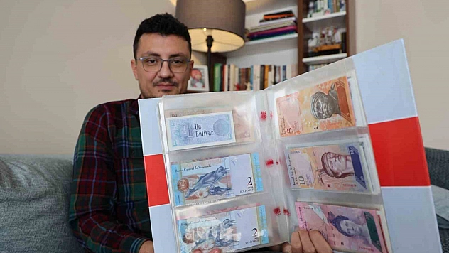 75 Ülkenin Banknotunu Toplayan Öğretmen Tarihi Yaşatıyor