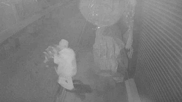 Brandayı Çöp Poşetine Sığdıramadı, Eliyle Taşıdı