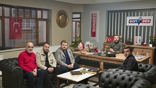 Çetin İnşaat Yönetiminden Gazetemize Nezaket Ziyareti