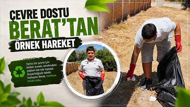 Çevre Dostu Berat'tan Örnek Hareket