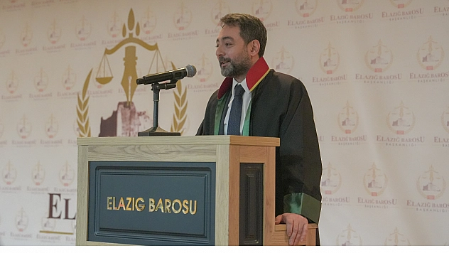 Elazığ Barosu Başkanı Efe'den Hukukun Üstünlüğü Mesajı